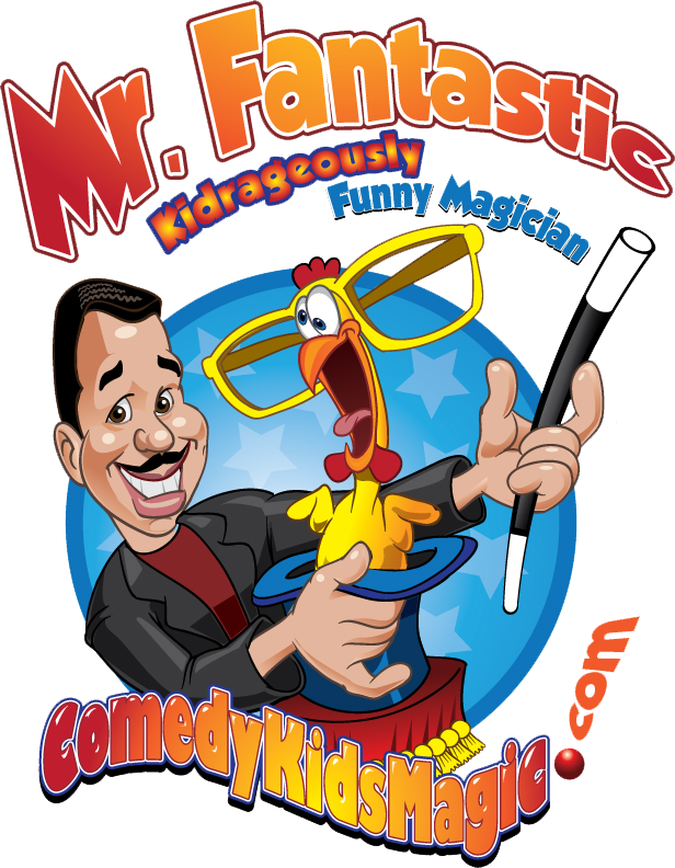 Logo for Party Magician Mr. Fantastic of Comedy Kids Magic